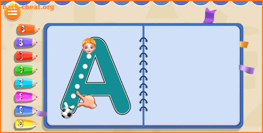 Magic alphabet Learn to Write ABC Games for Kids screenshot