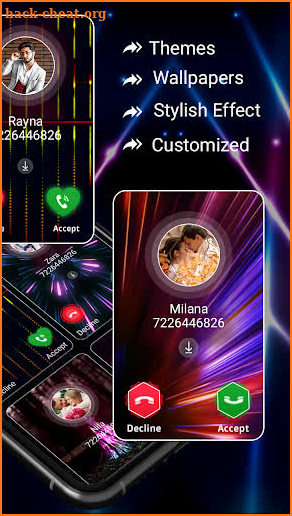 Magic Caller Screen Themes : Full Screen Caller ID screenshot
