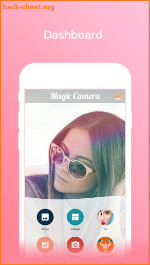 Magic Camera-Powerful photo and collage maker screenshot