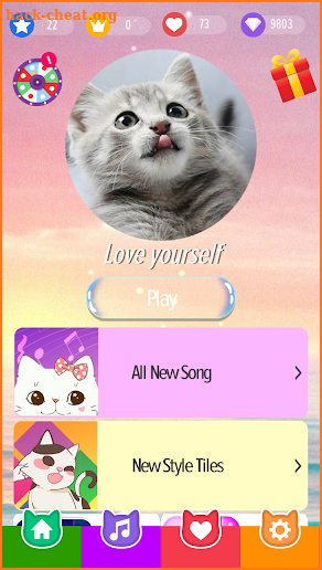 Magic Cat Piano Game - Magic tiles:Kpop Piano Idol screenshot