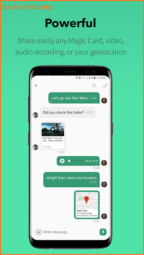 Magic Chat – Predictive SMS, Fast, Secure & Free screenshot