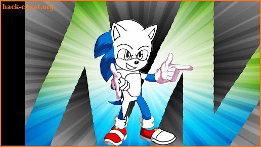 Magic Coloring Sonik Blue Hedgehog 3 screenshot