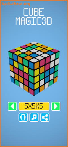 Magic Cube 3D screenshot