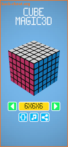 Magic Cube 3D screenshot