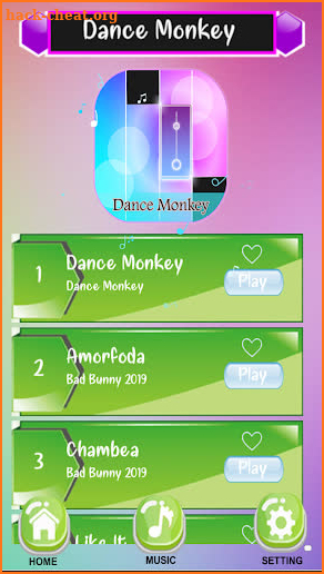 Magic Dance Monkey Piano Game screenshot