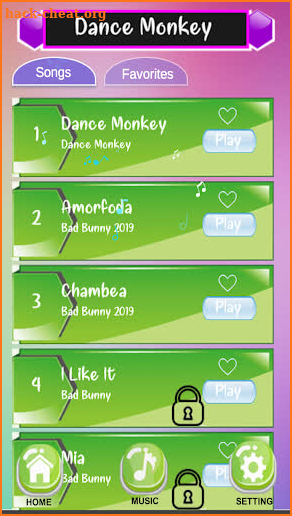 Magic Dance Monkey Piano Game screenshot