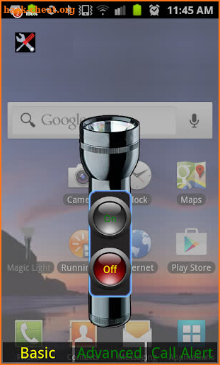 Magic Flashlight & Call Alert+ screenshot