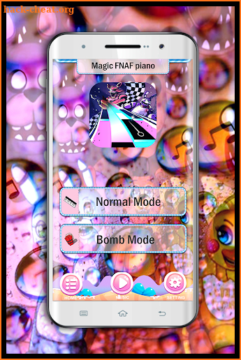 Magic FNAF piano Craft Game screenshot