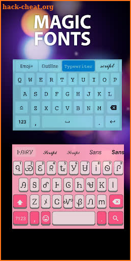 Magic Fonts & Keyboard 2021 screenshot