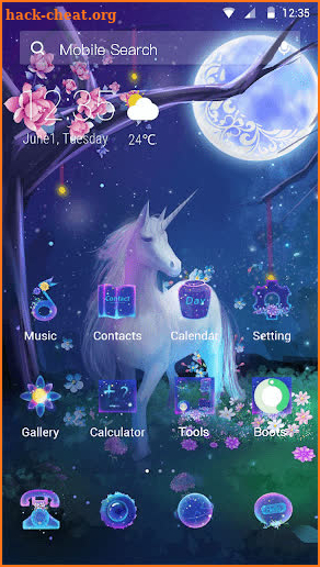 Magic Forest - Emoji & Wallpaper screenshot