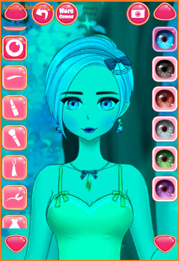 Magic Girls Makeover Salon - Dress up game screenshot