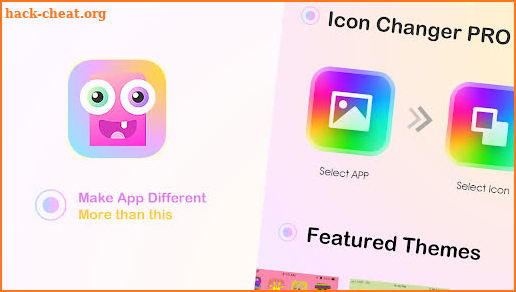 Magic icon changer-wallpaer screenshot