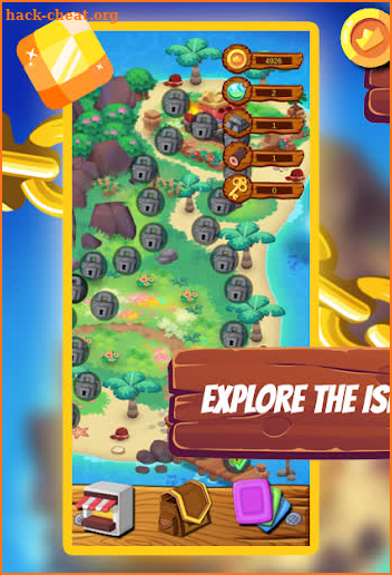 Magic Island match 3 screenshot