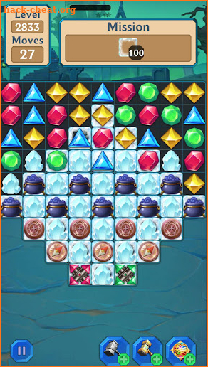 Magic Jewel Quest - Mystery Match 3 Puzzle Game screenshot