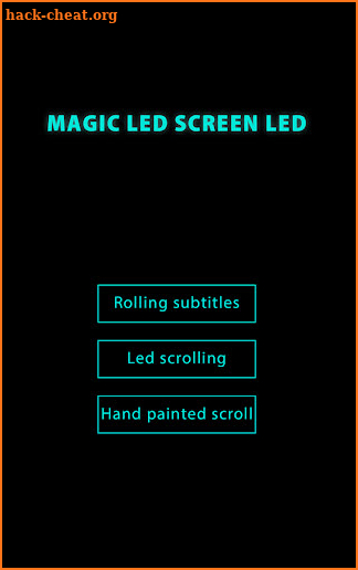Magic LED Screen screenshot