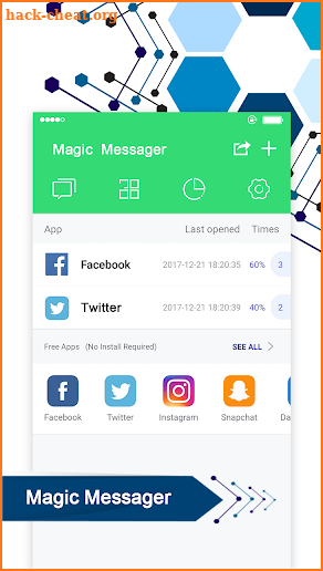 magic messager screenshot
