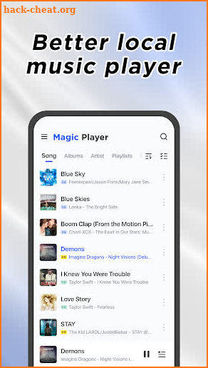 Magic Music Player screenshot