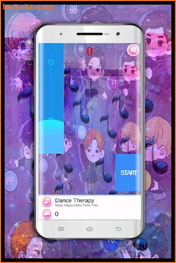 Magic Oppa Doll BTS Piano Tiles screenshot