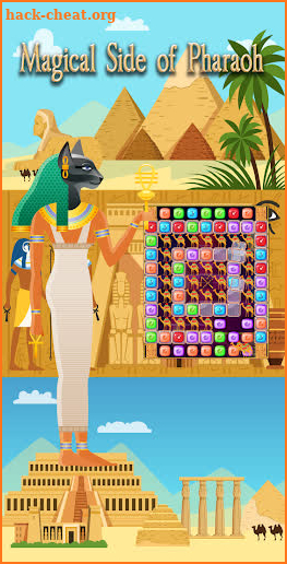 Magic Pharaoh - Match 3 Adventure screenshot