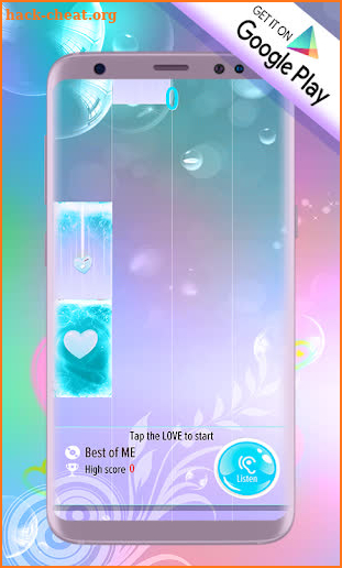Magic Piano BTS Tiles game screenshot