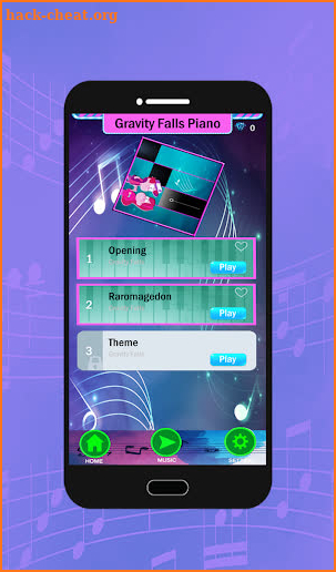 Magic Piano - GravityFalls screenshot
