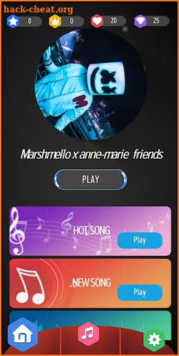 Magic Piano Tiles 4 Marshmello DJ screenshot