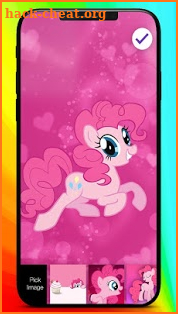 Magic Pinkie Pie Smiling Pony Wallpaper App Lock screenshot