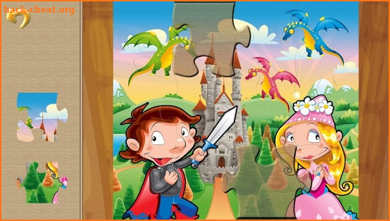 Magic Realm Puzzles for kids screenshot