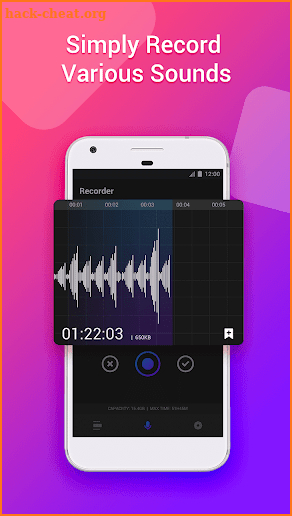 Magic Recorder-Smart for Music, Audio & Voice Memo screenshot