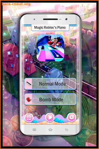 Magic Roblox's Piano Tiles screenshot