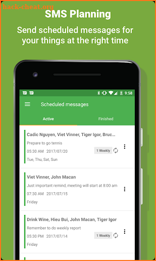 Magic SMS Pro - Smart Auto Reply and Scheduled SMS screenshot