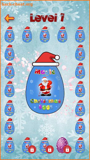 Magic Surprise Eggs for Kids Christmas Santa Claus screenshot