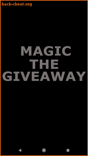 Magic The Giveaway screenshot
