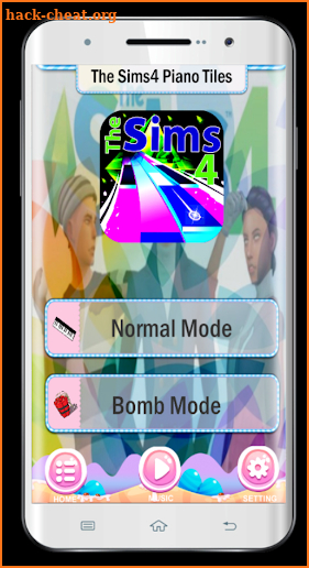 Magic The Sims4 Piano Tiles screenshot