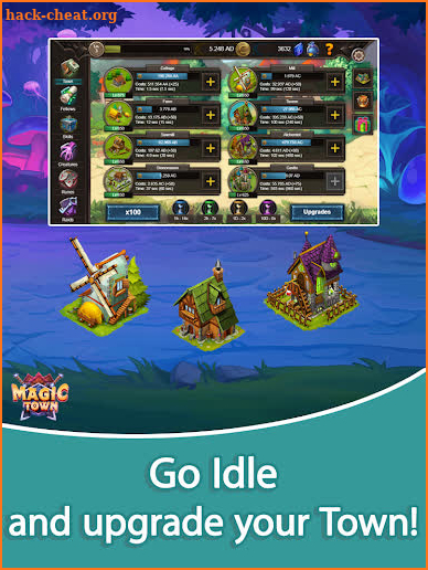 Magic Town Idle - RPG / Idle Game screenshot