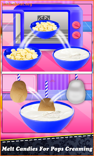Magic Unicorn Cake Pop Cooking! Rainbow Desserts screenshot