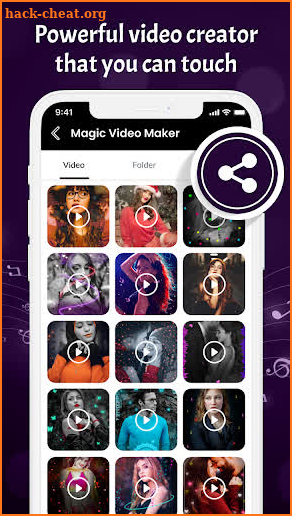 Magic Video Effect - Music Video Maker Music Story screenshot
