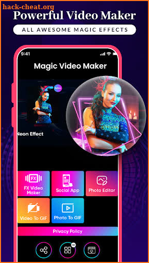 Magic Video Maker - Video Editor with Music screenshot