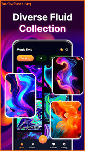 Magic Wallpaper: Magic Fluids screenshot