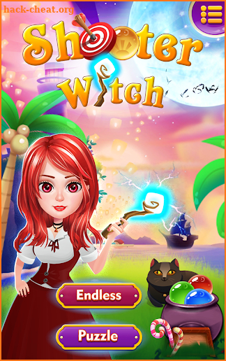 Magic Witch Bubble Shooter screenshot