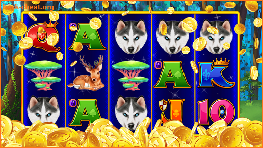 Magic Wolf Slots - Free Vegas Casino Machines screenshot