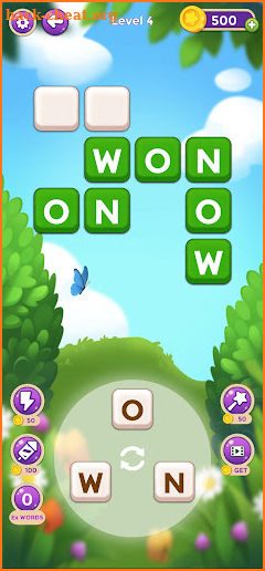 Magic Word Cross Puzzle screenshot
