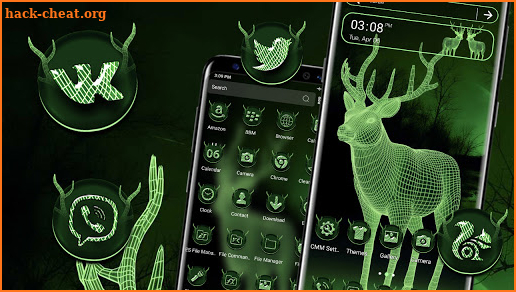 Magical Deer Launcher Theme screenshot