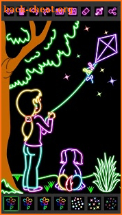 Magical Drawing Glow - Kids Game screenshot