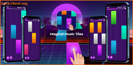 Magical Piano Tiles screenshot