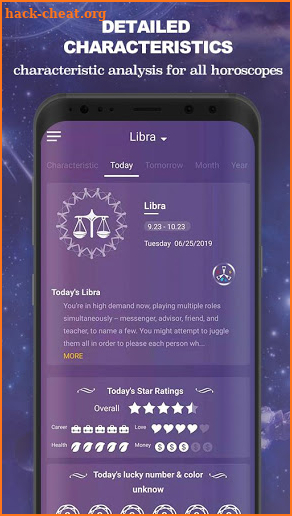 Magical Prediction-horoscope and Face sign screenshot