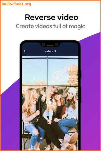 Magical Reverse Video : Video Speed & Reverse cam screenshot