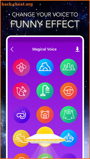 Magical Voice Changer--Funny Voice & Sound Effects screenshot