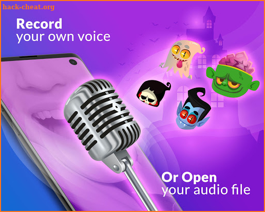 Magical voice: Voice editor, voice effect screenshot