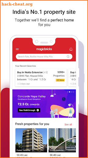 Magicbricks Property Search & Real Estate App screenshot